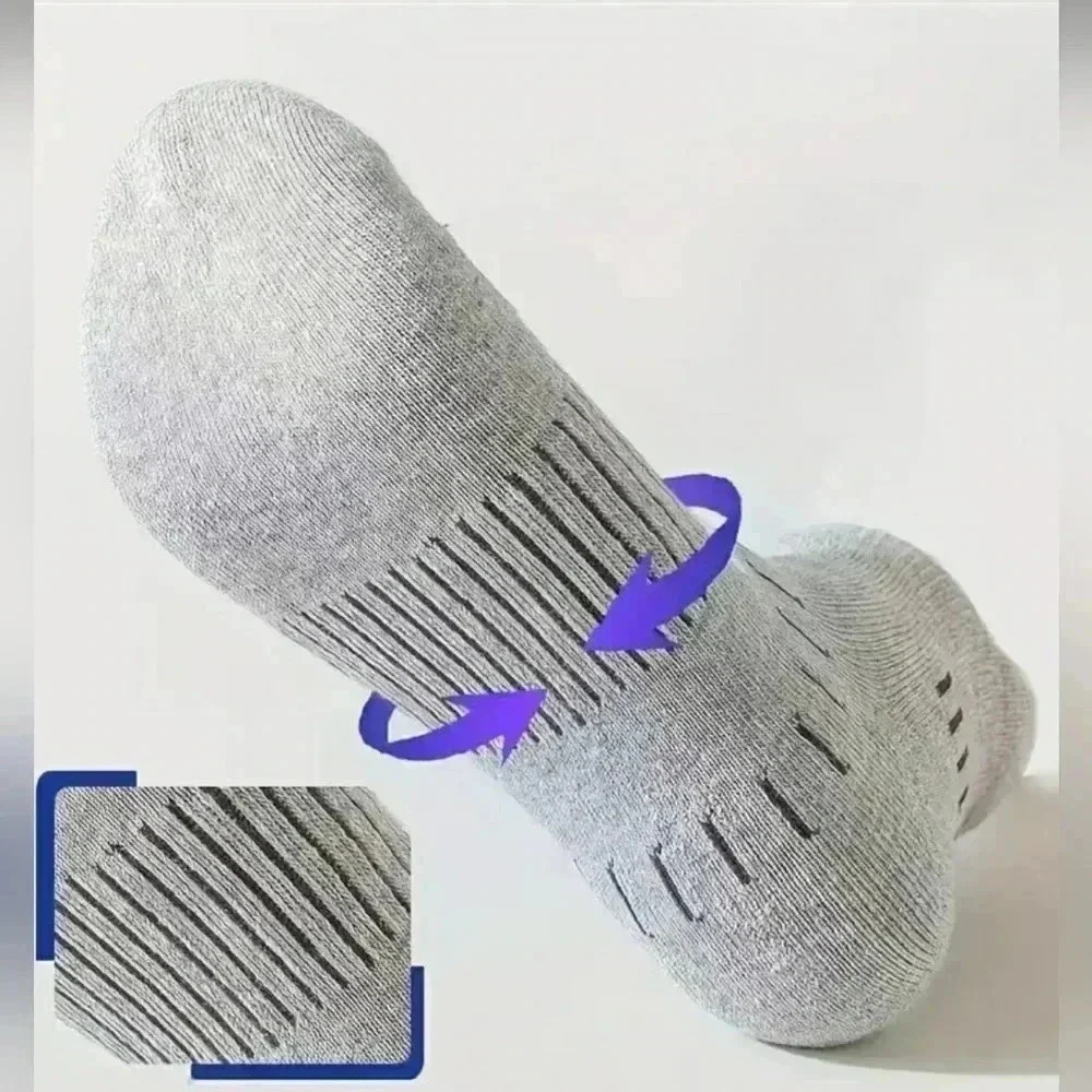 Socks Men Athletic 5 Pairs Cotton Low Cut Socks 8/11 New